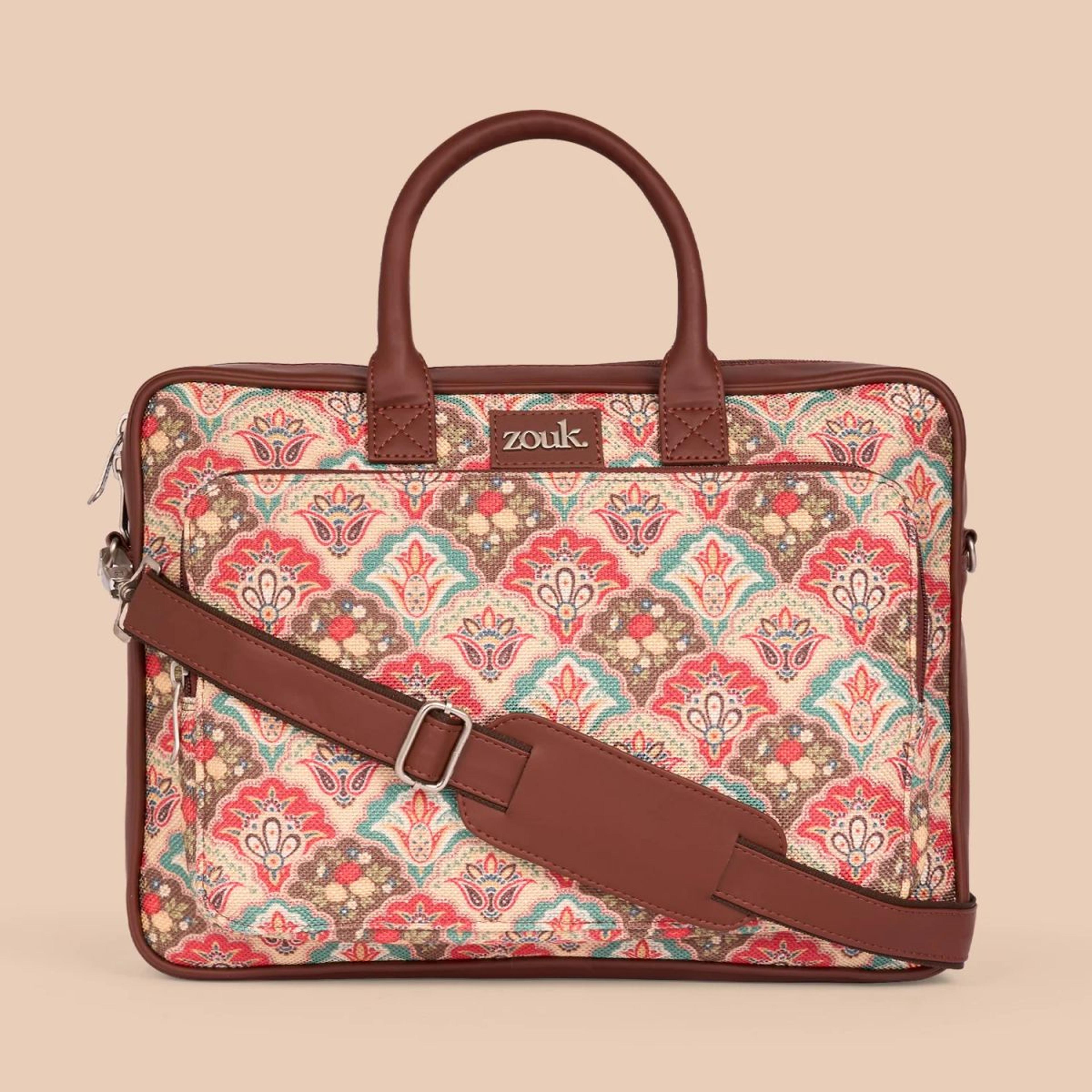Mughal Art Multicolor Laptop Bag