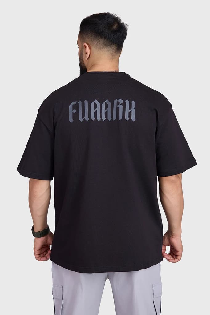 Regime Oversized T-shirts Black — photo 8