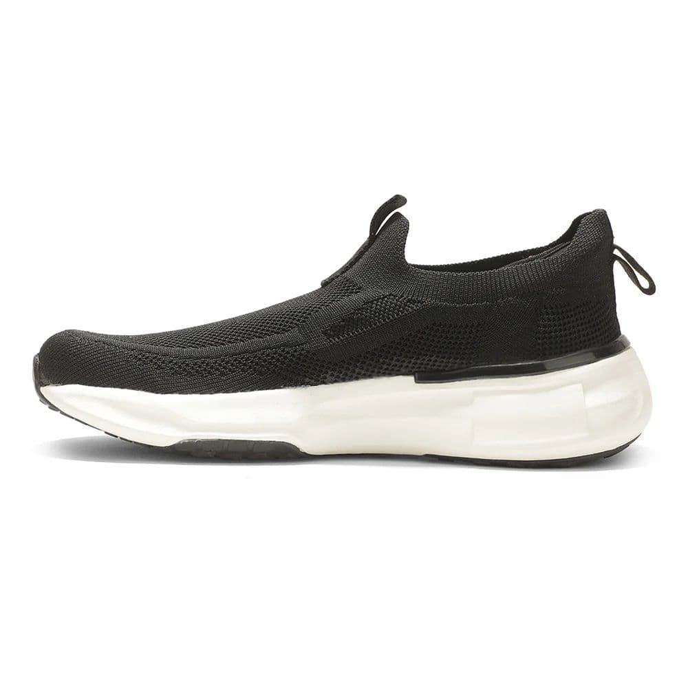 Leap7X by Liberty Men's CHICAGO-1 Black Slip-On Walking Shoes - EAZYGO Technology with Ortholite Insole — photo 7