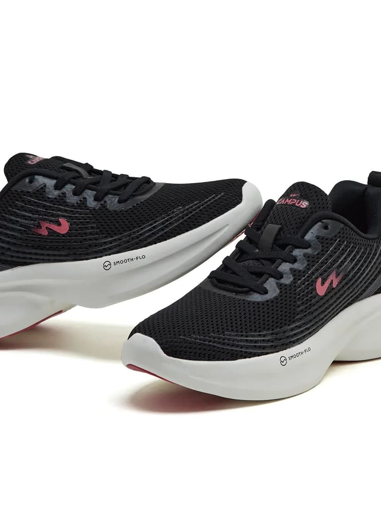CAMP-LEX Black Women's Running Shoes — photo 7