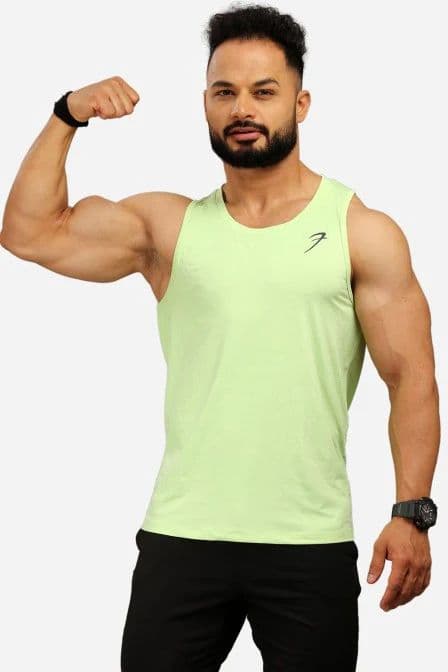 Men's Light Tank Lime — photo 3