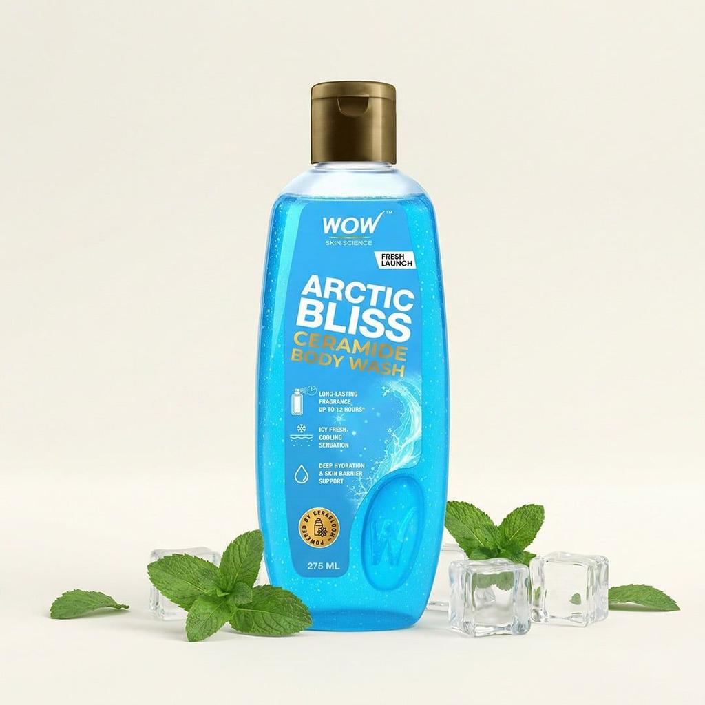 Arctic Bliss Ceramide Body Wash Icy-Cool Refreshing Cleanse