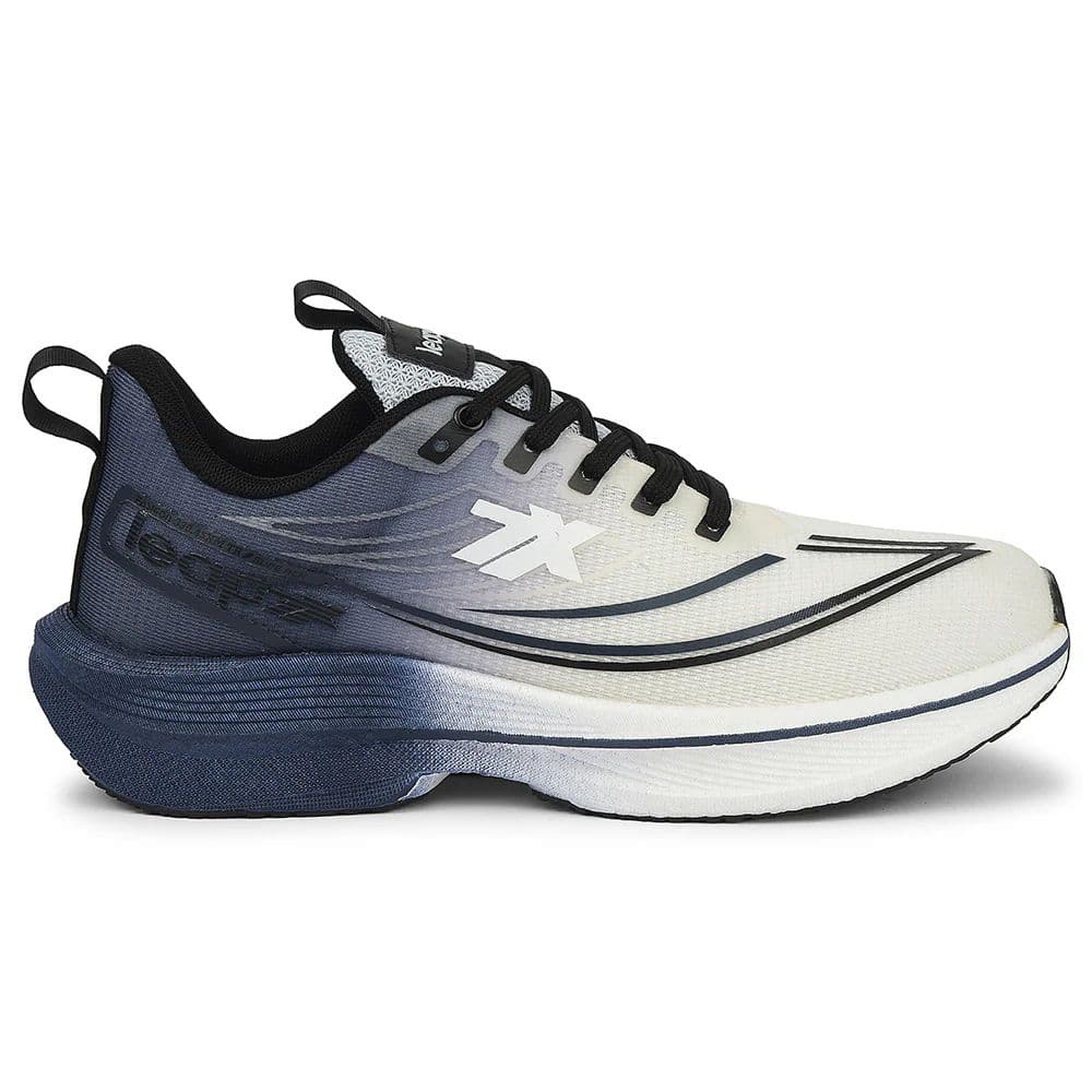 Leap7x Light Grey Sports Lacing Running Shoes For Men XLM-03 By Liberty — photo 2