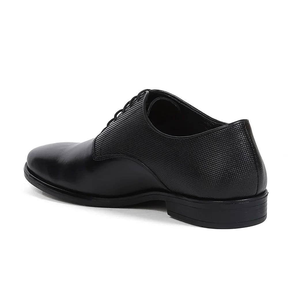 Healers LRF-6 Black Formal Lacing Oxford Shoes for Men by Liberty — photo 3