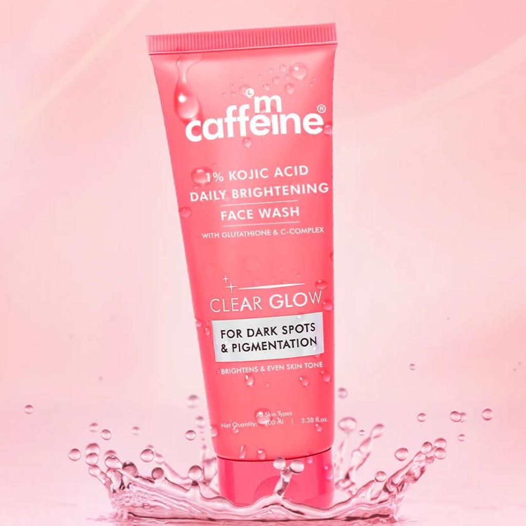 Brightening Face Wash - 1% Kojic Acid & Glutathione