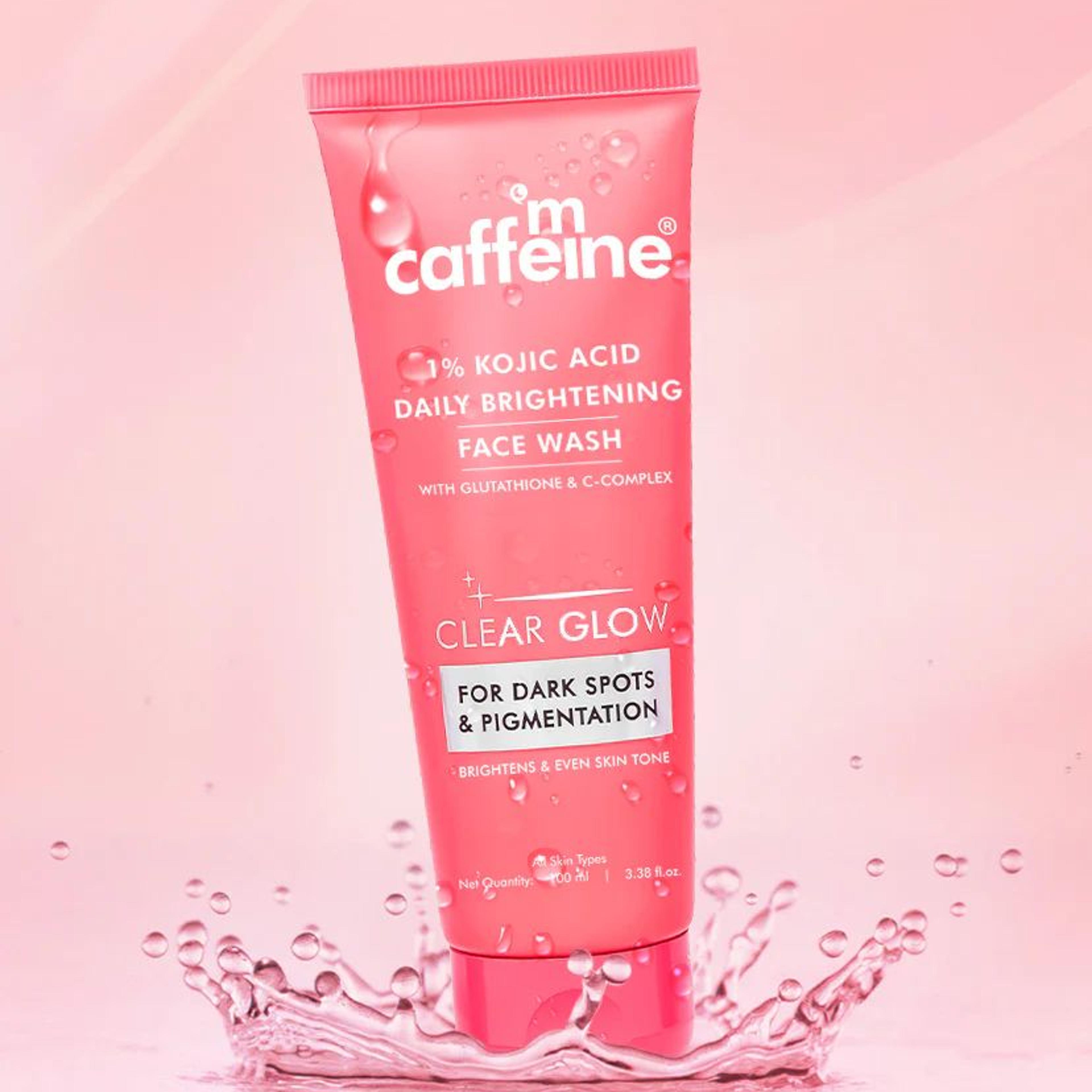 Brightening Face Wash - 1% Kojic Acid & Glutathione