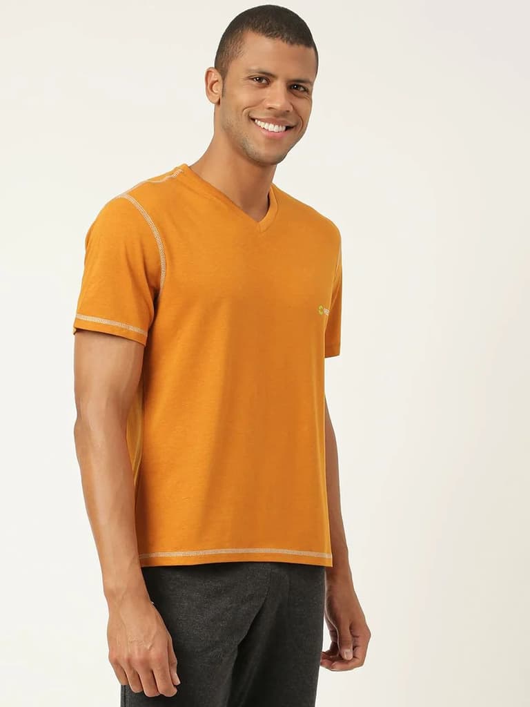Men's Organic Bamboo Casual Tees - V Neck - (Pack of 1) — photo 9