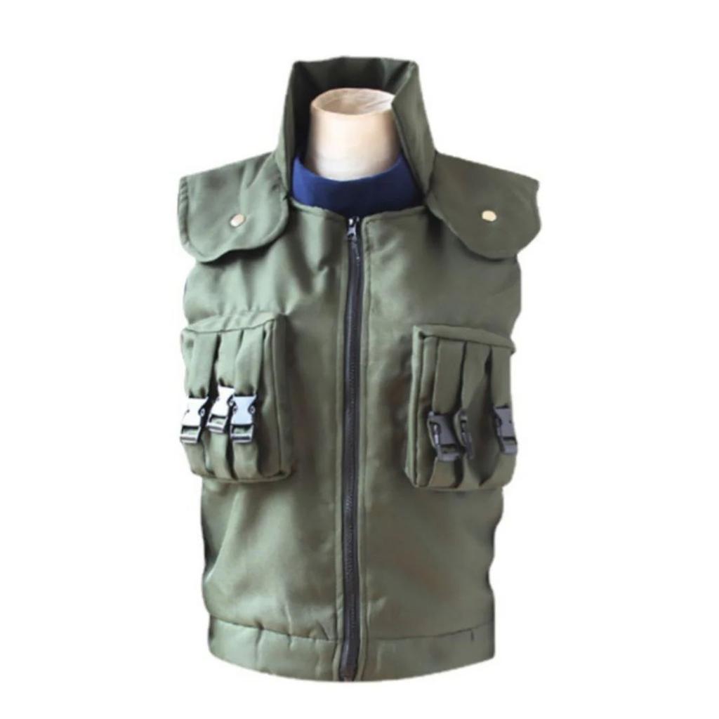 Kakashi Hatake Jonin Vest | Naruto Cosplay Costume — Large