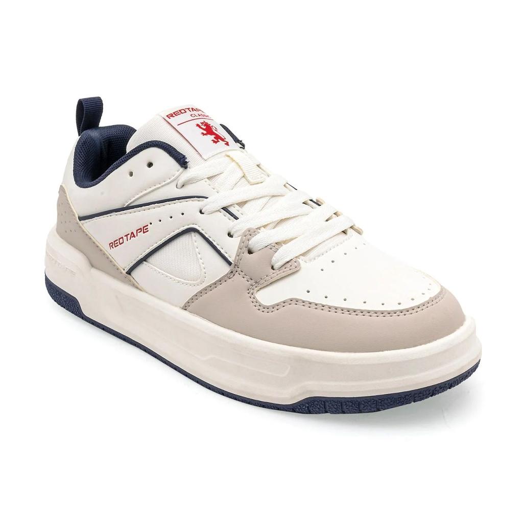 Sneakers for Men in Beige and Navy | Casual Shoes