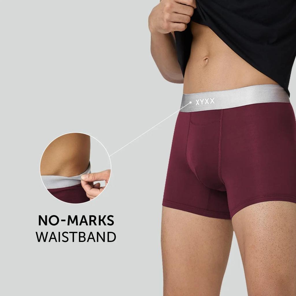 Illuminati Modal Trunks Dark Maroon — photo 4