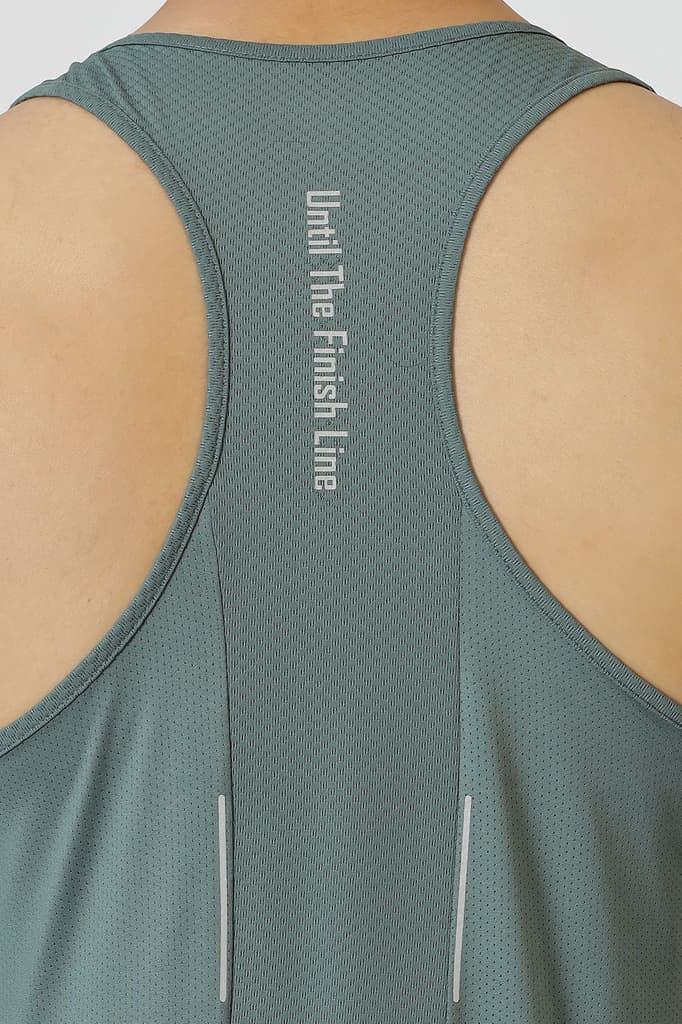 Sprint Running Tank Forest Green — photo 5