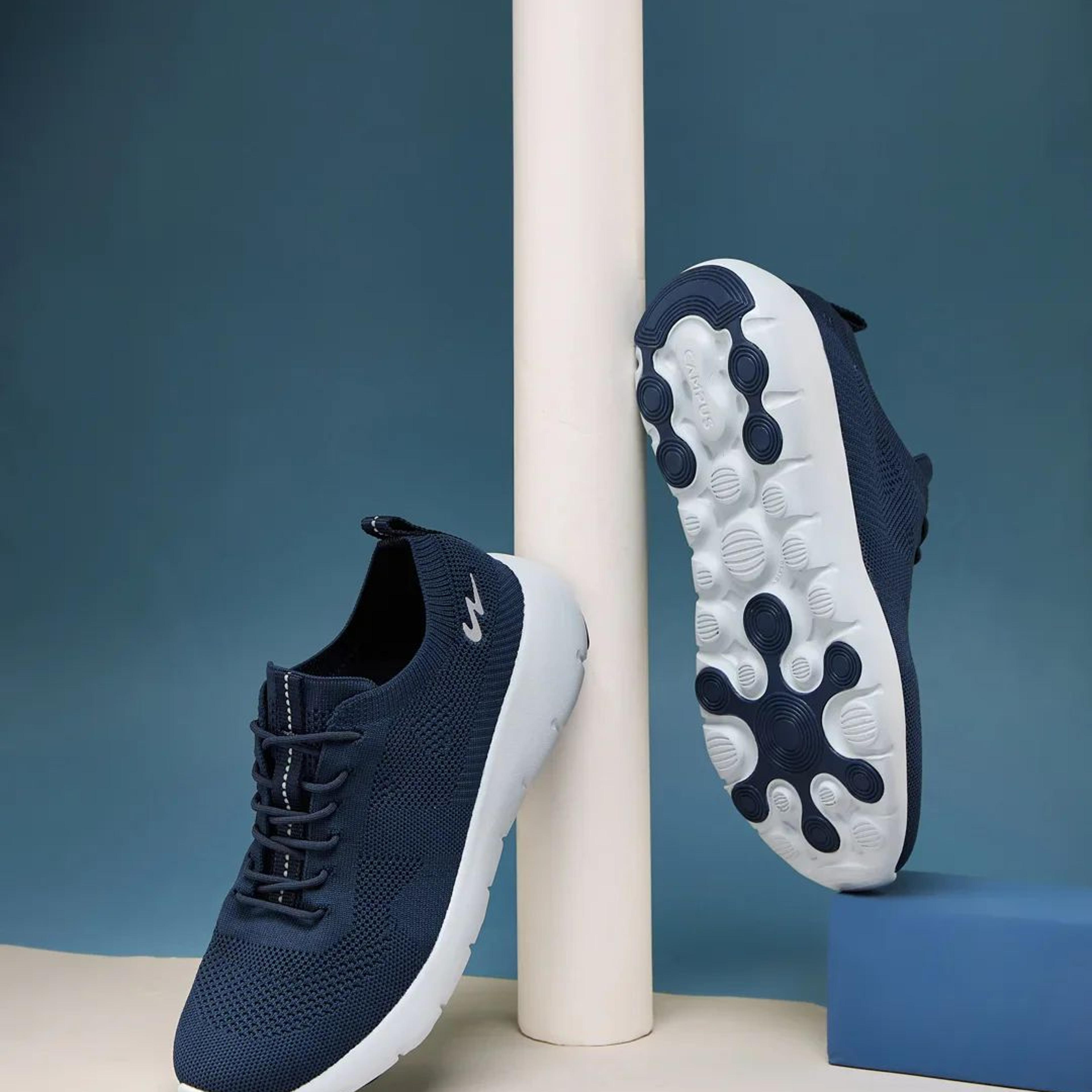 ADEL Navy Men's Walking Shoes