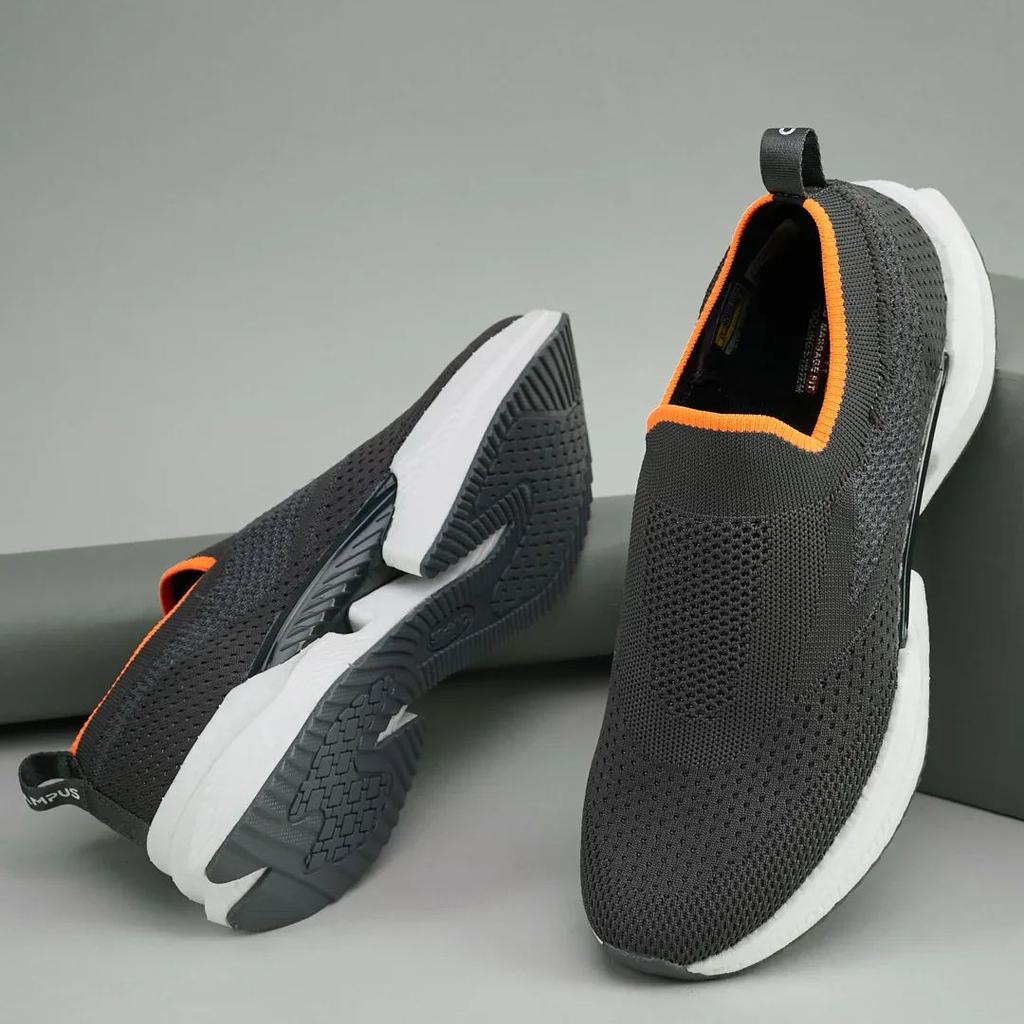 KARP Grey Men's Walking Shoes