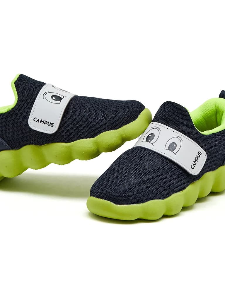 GIBSN Navy Kids Walking Shoes — photo 7