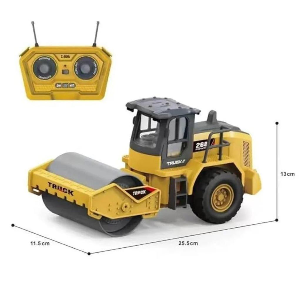 Remote Control Bulldozer for Kids (1:18 Scale) | Rechargeable RC Construction Vehicle — photo 4