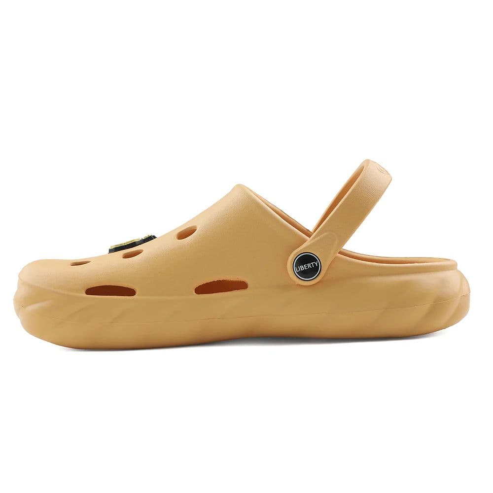 A-HA Mustard Casual Clogs For Kids BEACHWALKK By Liberty — photo 3