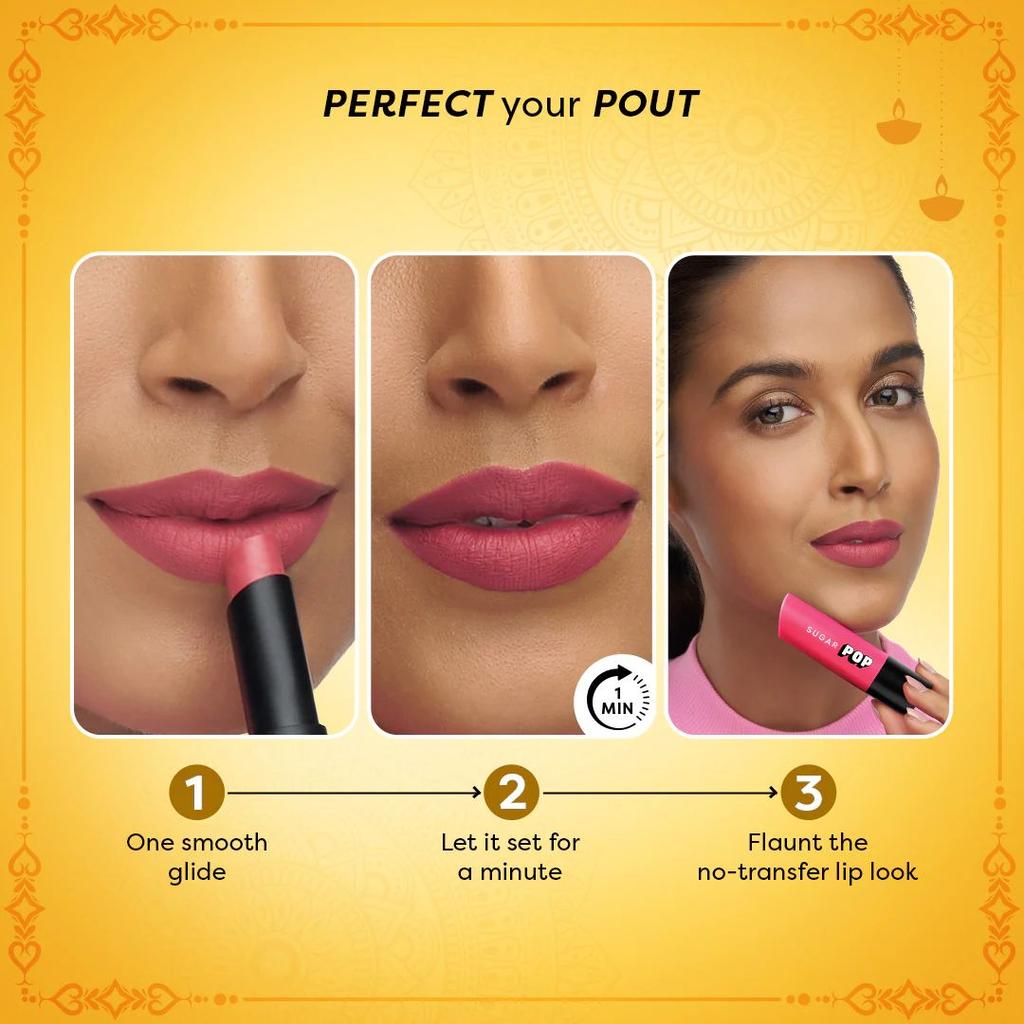 Set of 5 Ultrastay Transferproof Lipstick