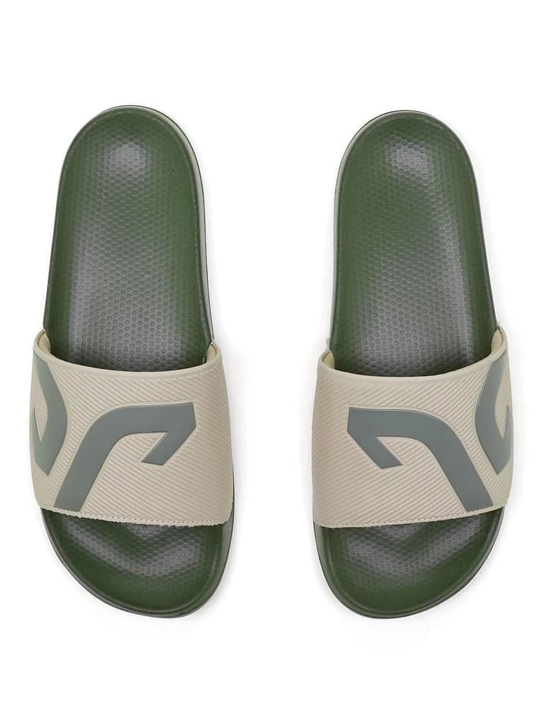 SL-475 Beige Men's Slides — photo 6