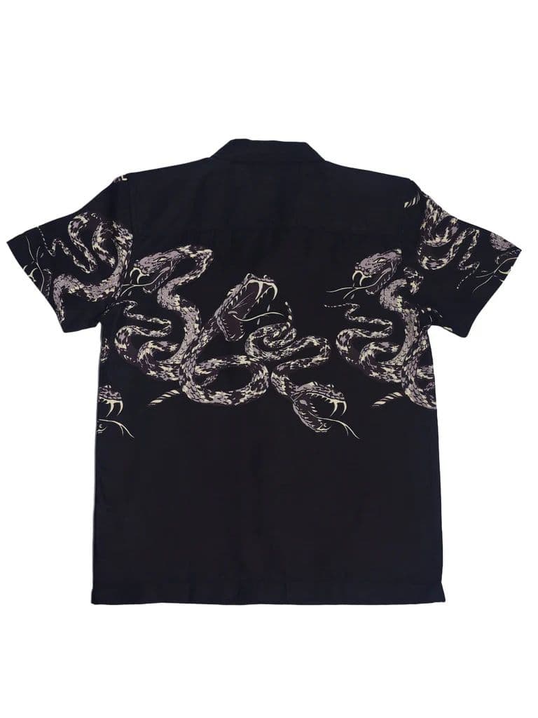 Y&F Kids Boys Black Printed Shirt — photo 4