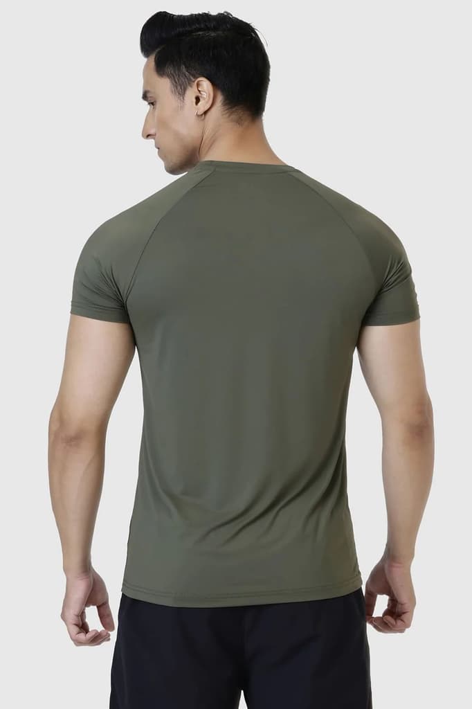 Bare Nylon T-shirt Olive — photo 6