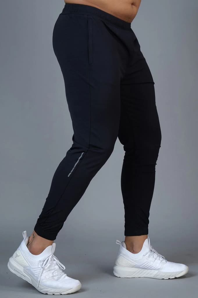 Identity Nylon Joggers Navy — photo 4