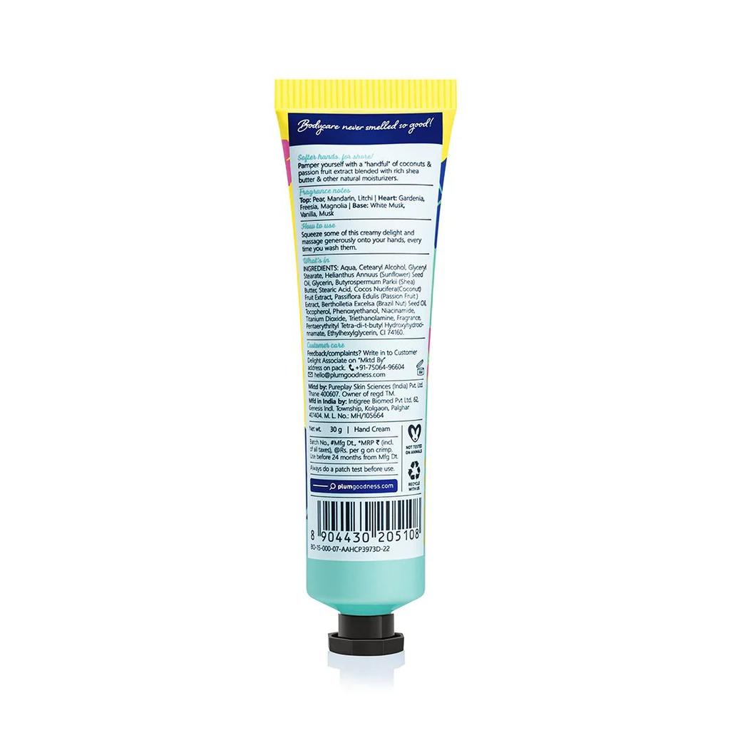Hawaiian Rumba Hand Cream by Plum Body Lovin'| 30g