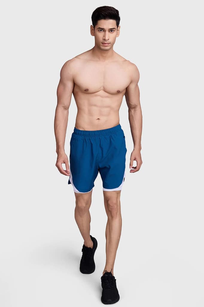 2 in 1 Mesh Shorts Teal — photo 6
