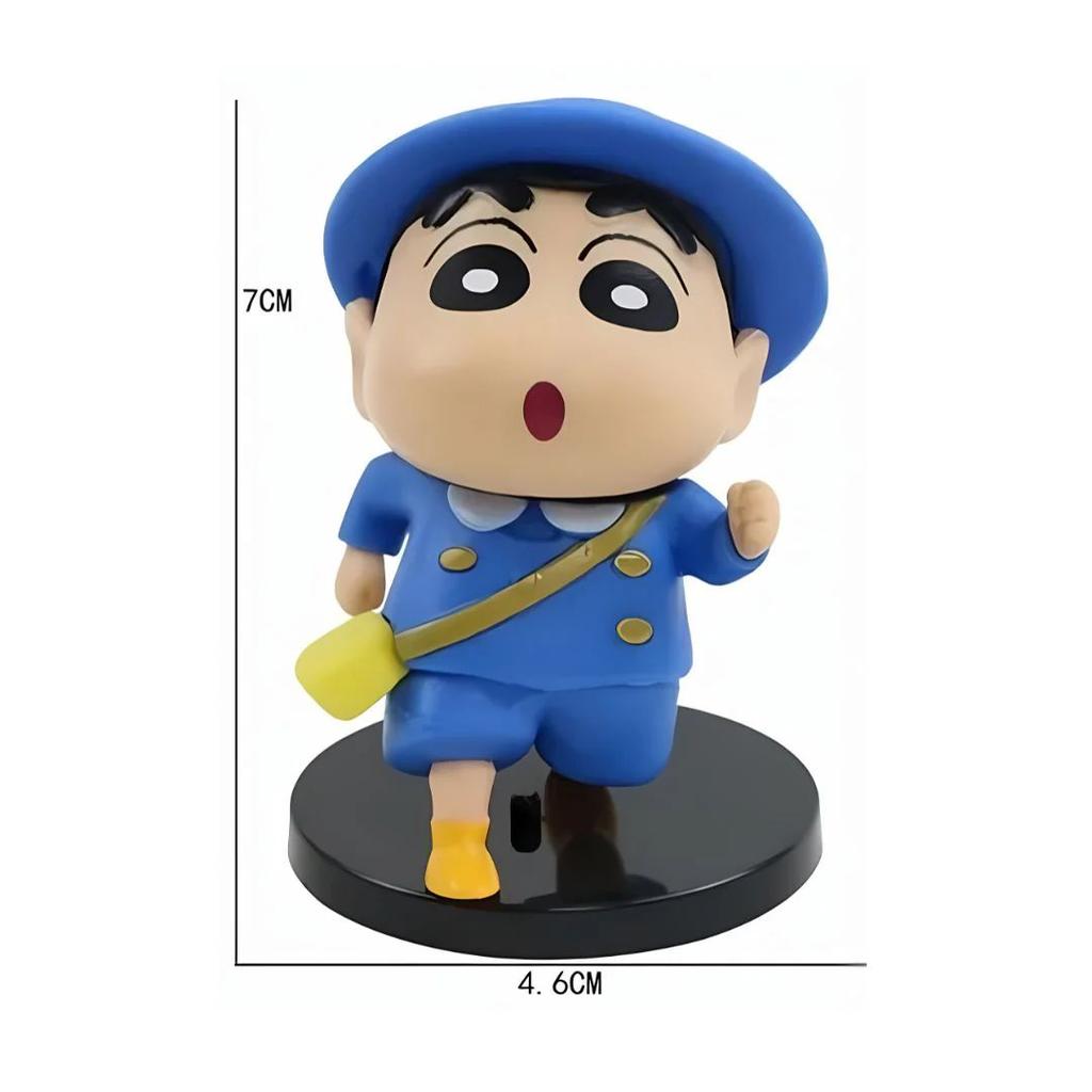 Playful Shinchan Figurine | Mischief Maker Collectibles — Shinchan - Off to School