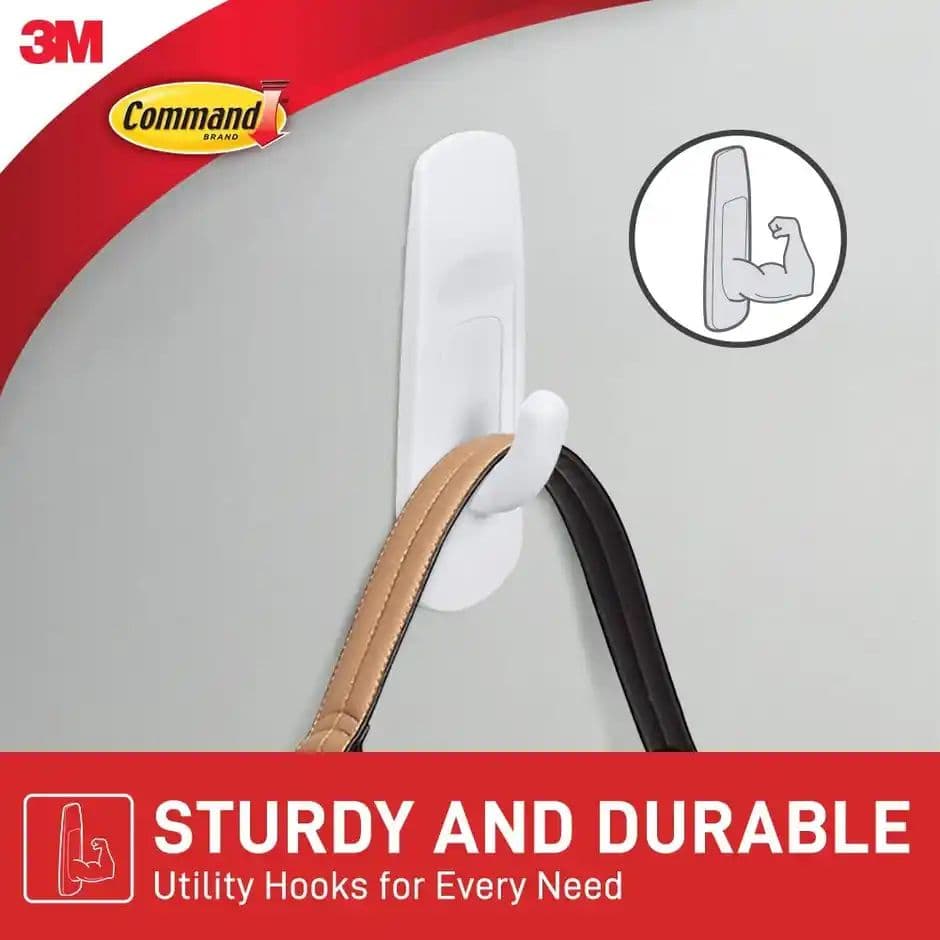 Command Wall Hook | Medium Size, Capacity | 1.3Kg — photo 3