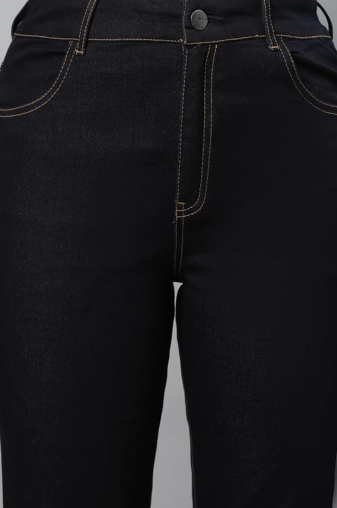Blue Boot Cut Denim Jeans — photo 6