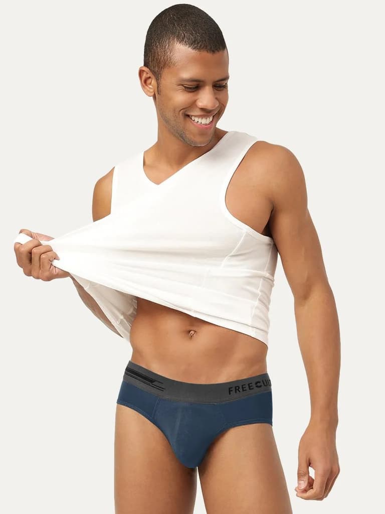 Men's Anti-Bacterial Micro Modal Brief in Contrast Waistband (Pack of 1) — photo 5