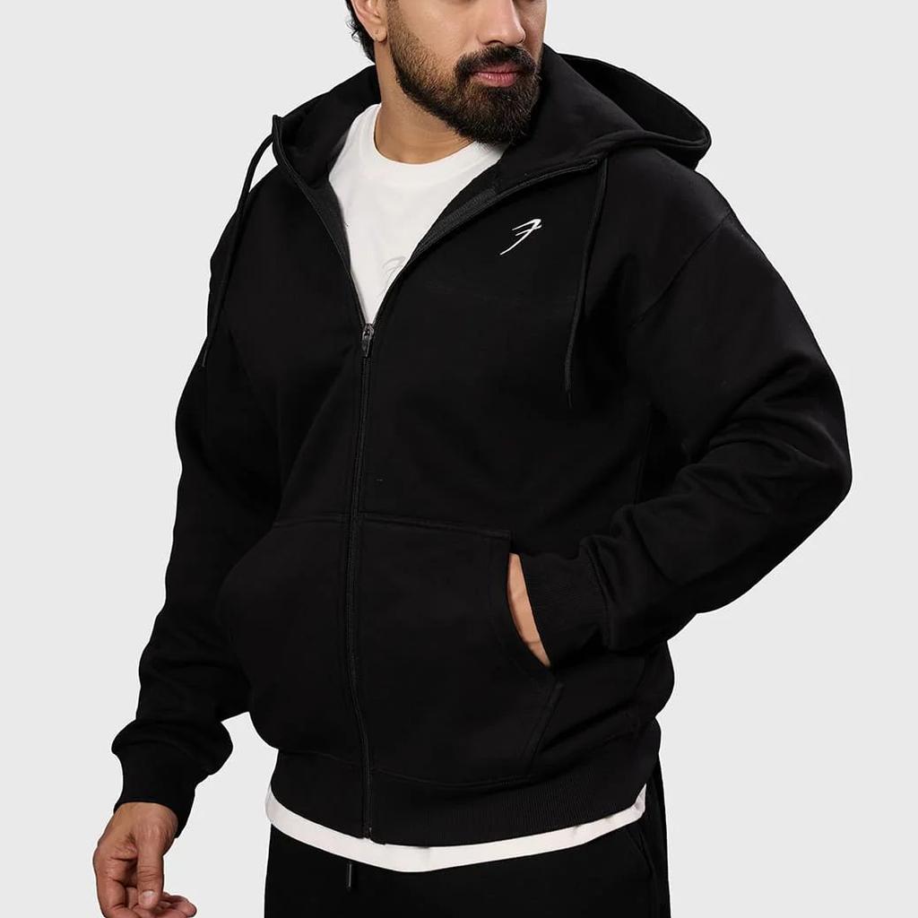 Brookline Oversized Jacket Black