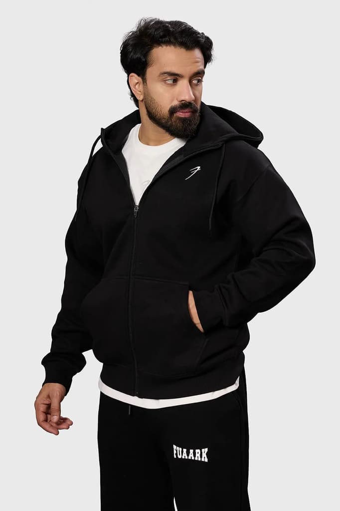 Brookline Oversized Jacket Black — S
