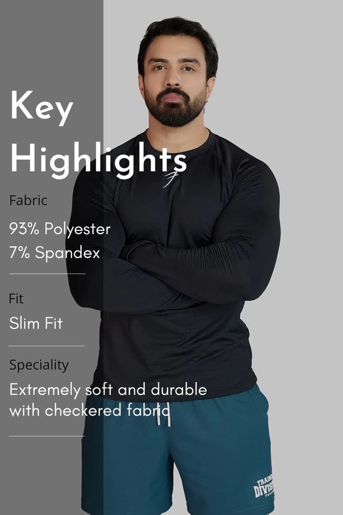 Midnight Fullsleeves T-shirt Black — photo 7