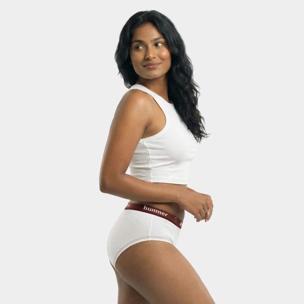 Cotton Stretch Hipster - Blanc — photo 3