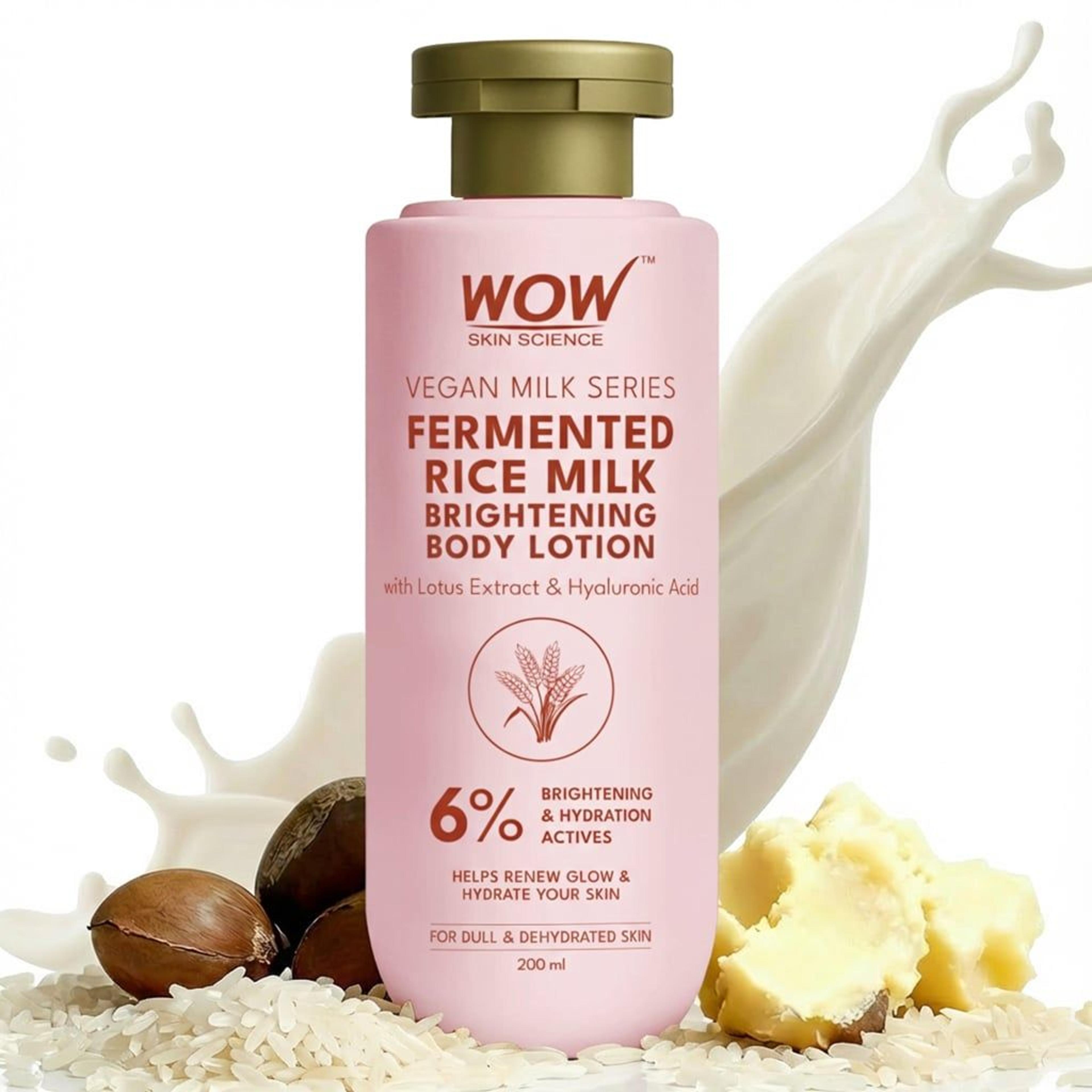 Fermented Rice Milk Brightening Body Lotion Radiance & Lasting