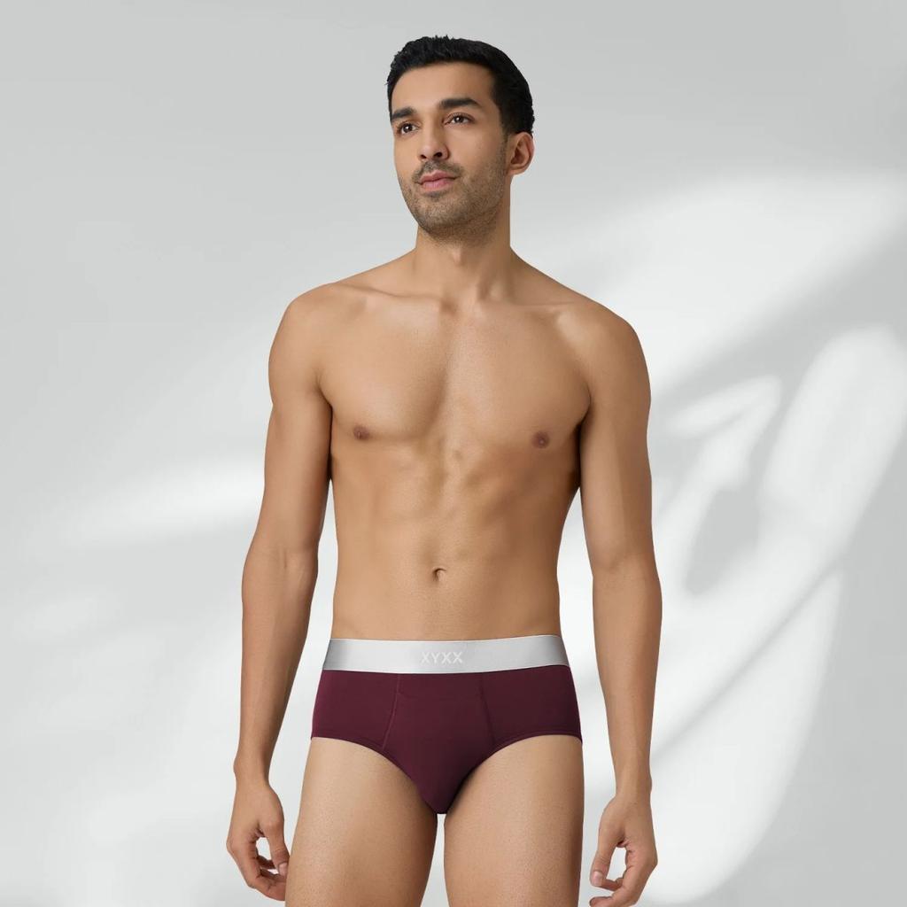 Illuminati Modal Briefs Dark Maroon