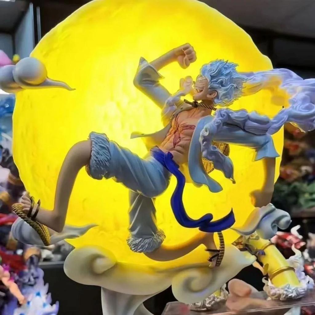 Gear 5 Luffy LED Lamp – One Piece Resin Action Figure — photo 4