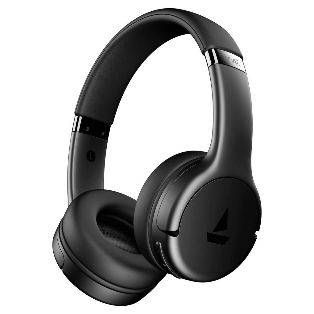 boAt Rockerz 411 | Wireless Headphones with 40mm Drivers, BEAST™ Mode, ENx™ Tech & 40H Playback — Active Black
