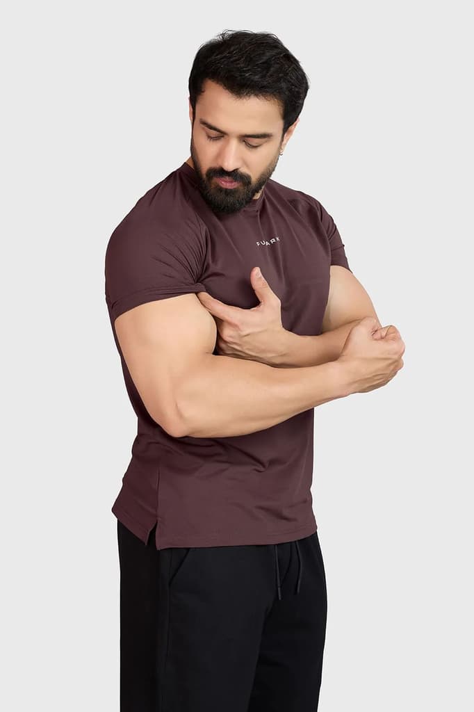 Sleek T-shirt Brown — photo 5