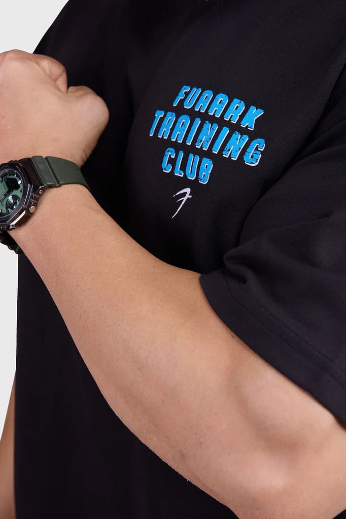Training Club Oversize T-shirts Black — photo 5
