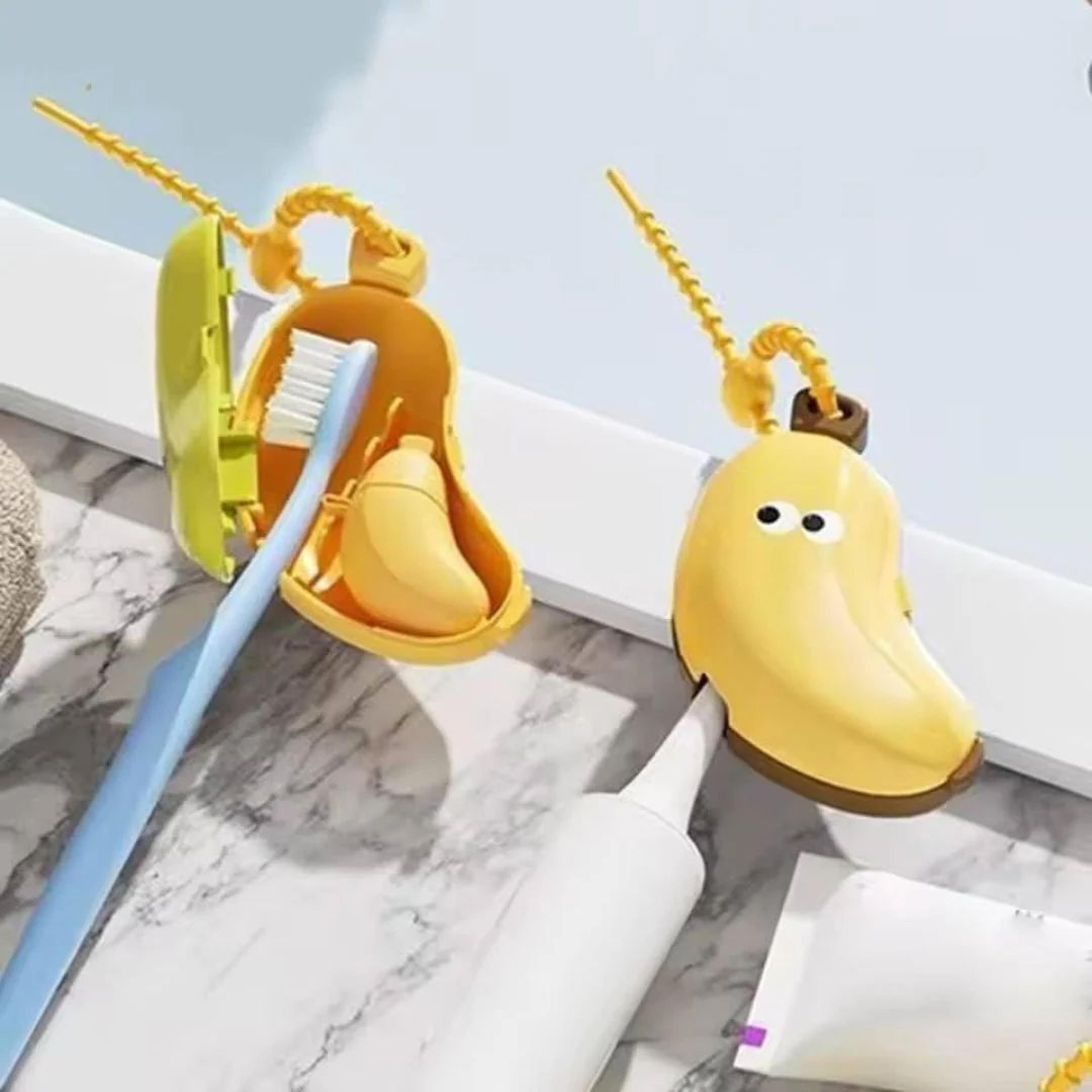 Banana Toothbrush Cover | Portable Travel Case
