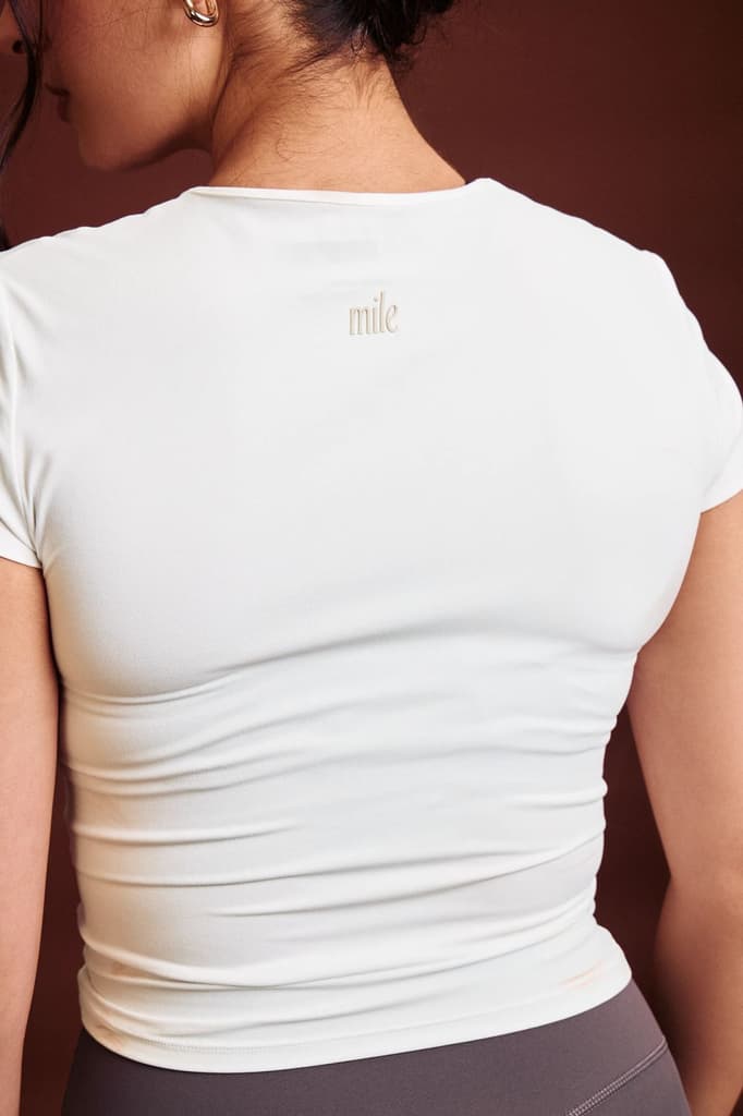 White OnTheGo Baby Tee — photo 5