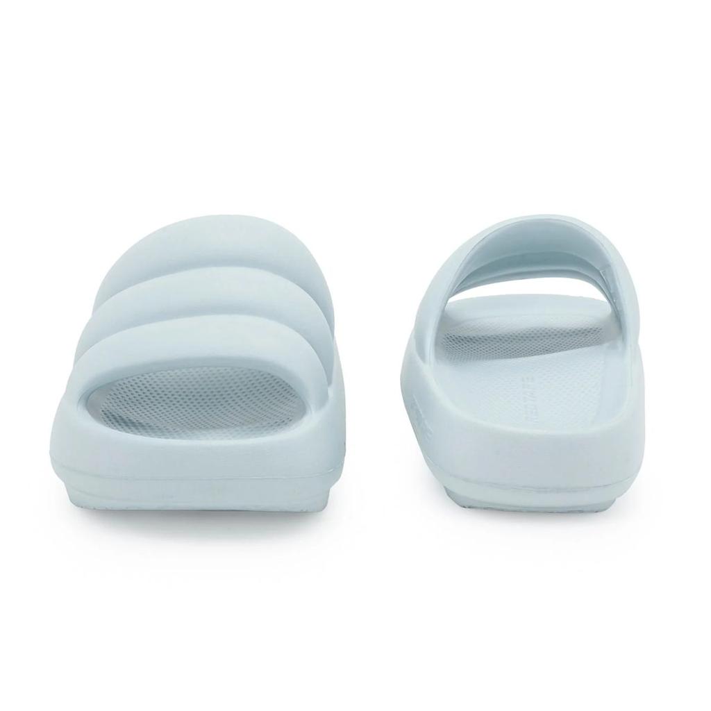 Womens Sliders in Powder Blue | Casual Pool Sliders — photo 4