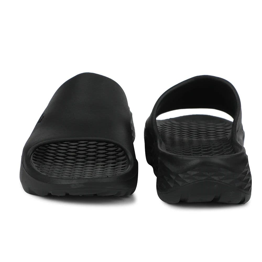 A-HA Black Casual Slipper For Men SOFTWALK By Liberty — photo 6