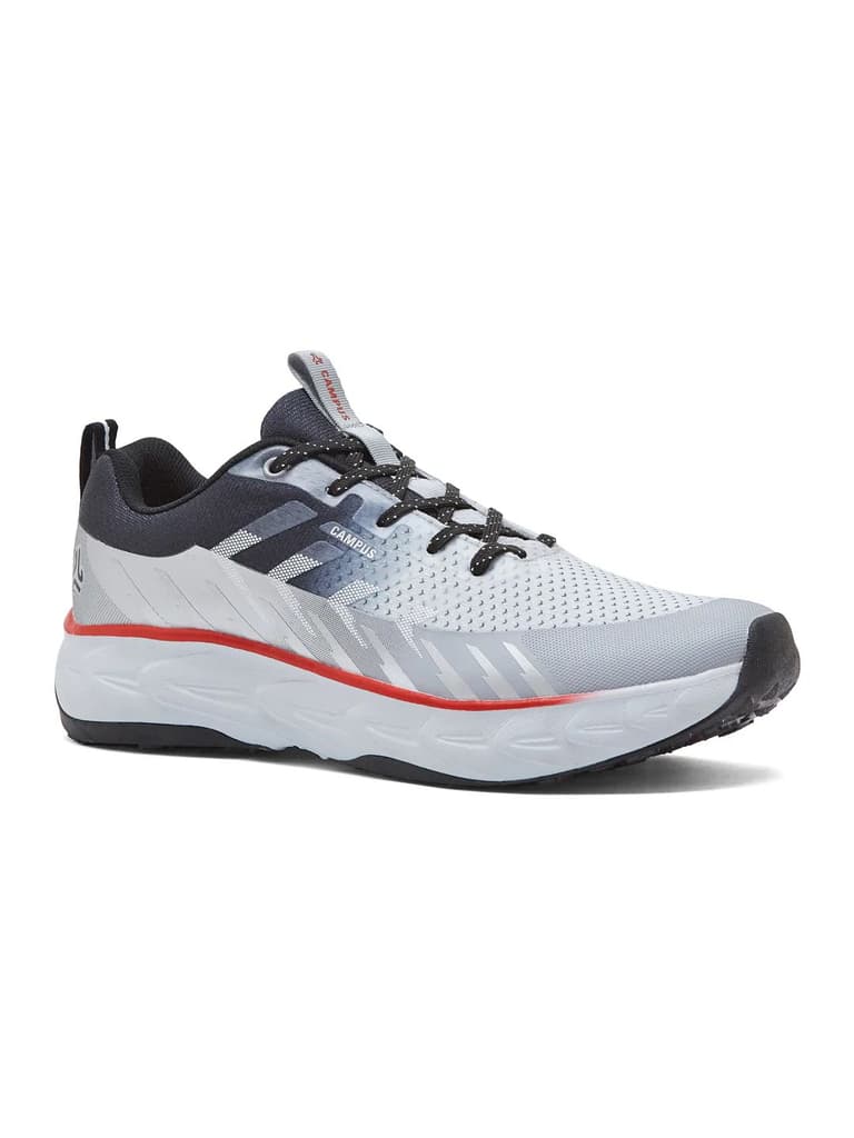 FASTRIK Grey Men's Running Shoes — Grey / 6