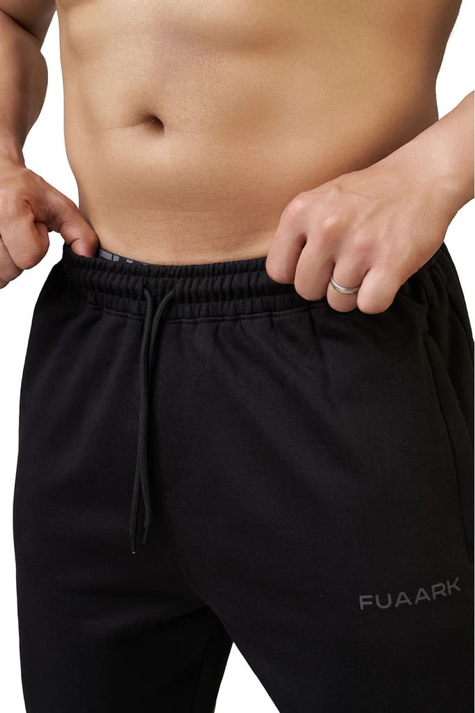 Signature Oversized Joggers Black — photo 4