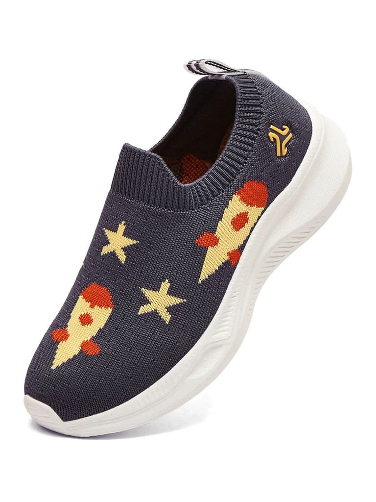TIRLO K Grey Kids Walking Shoes — photo 3