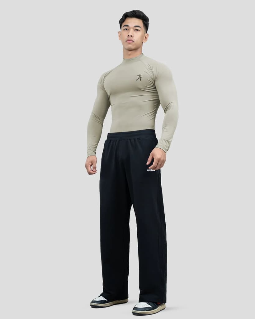 Hustle High Neck Full Sleeve Compression T-shirt — photo 8
