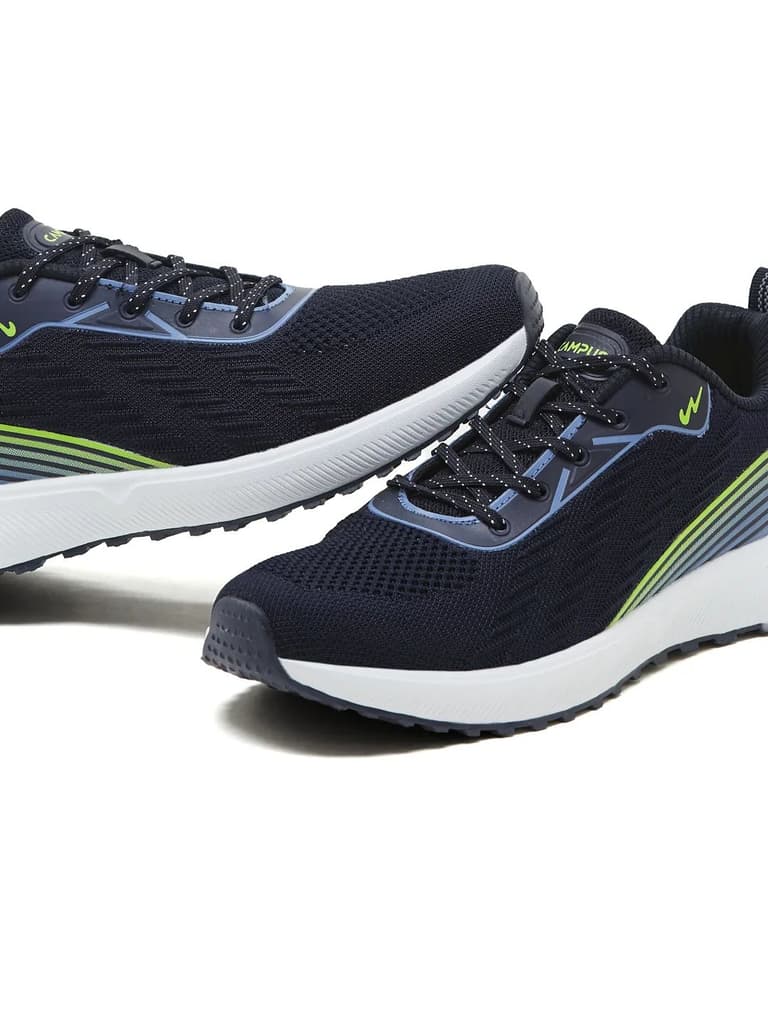 CHOPPER Navy Men's Running Shoes — photo 7